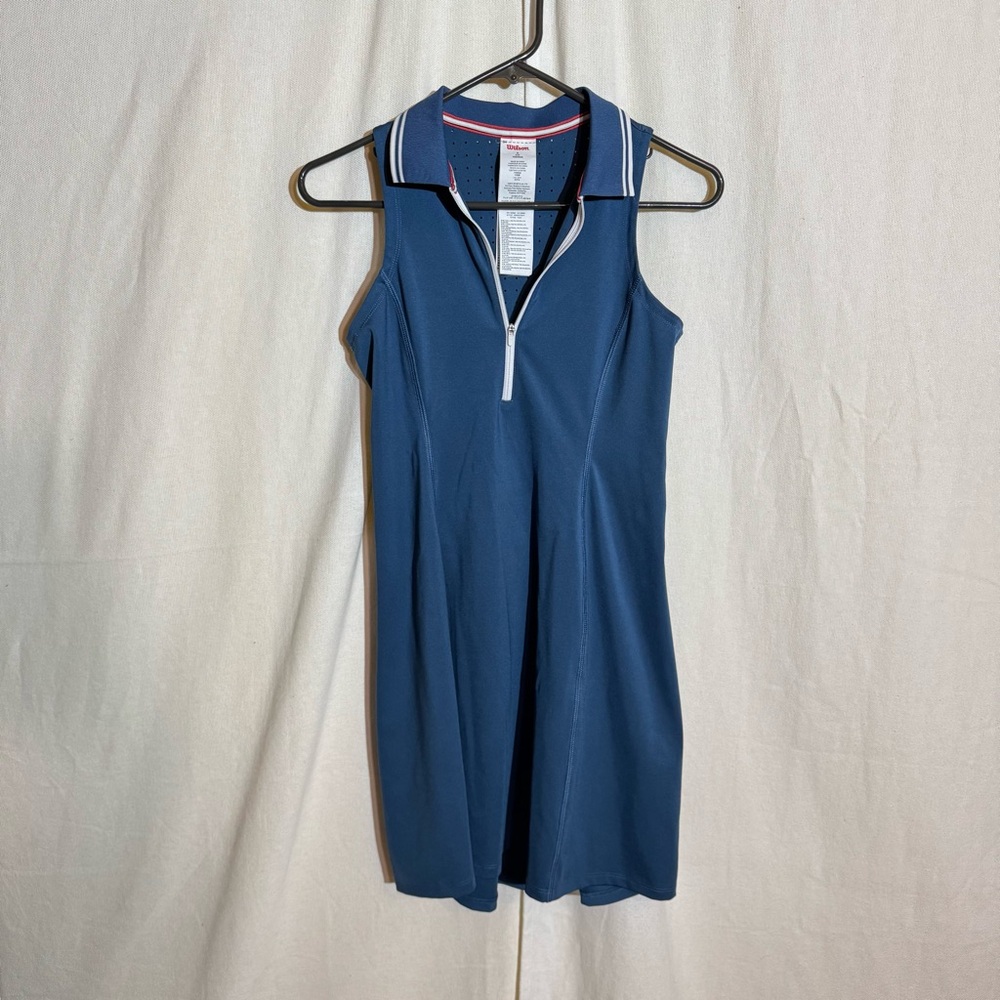 Wilson Blue Sleeveless Mini Dress